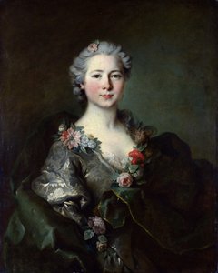 Probablemente Retrato de Mademoiselle de Coislin de Louis Tocqué